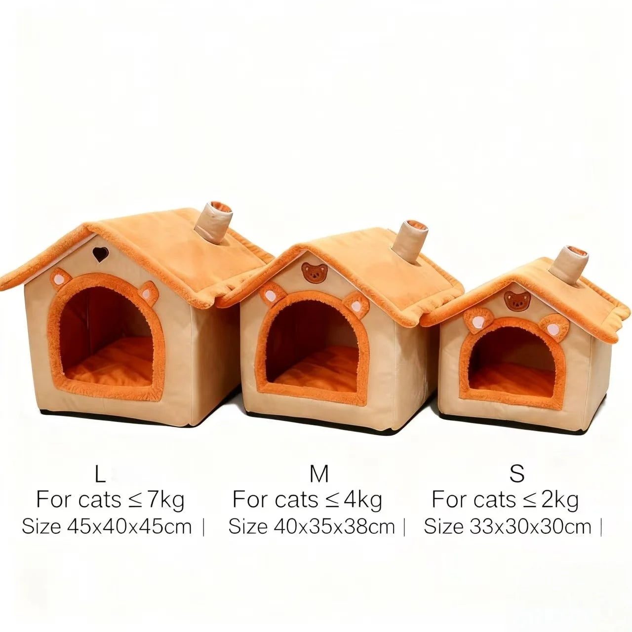 All-Season Removable Washable Dog House Bed - detail