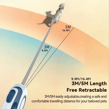 Automatic Retractable Leash for Small Dogs and Cats - close-up