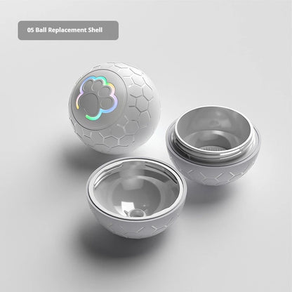 Smart Bouncing Dog Toy Ball with RGB Lights - detail