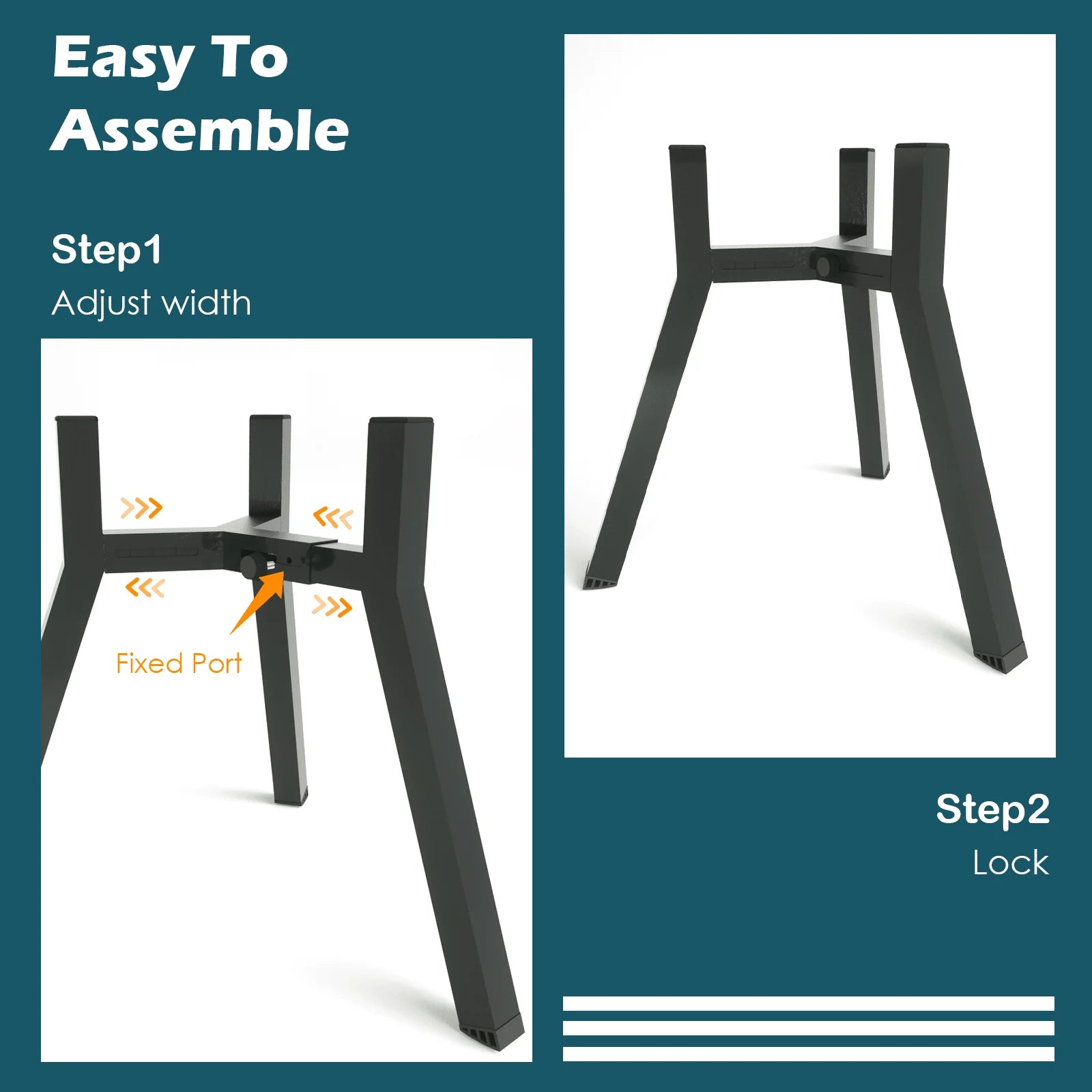 Metal Adjustable Raised Dog Bowl Stand for Large Dogs - lifestyle