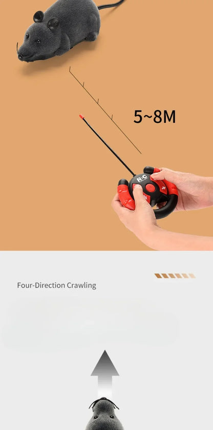 Remote Control Robot Mouse Cat Toy - lifestyle