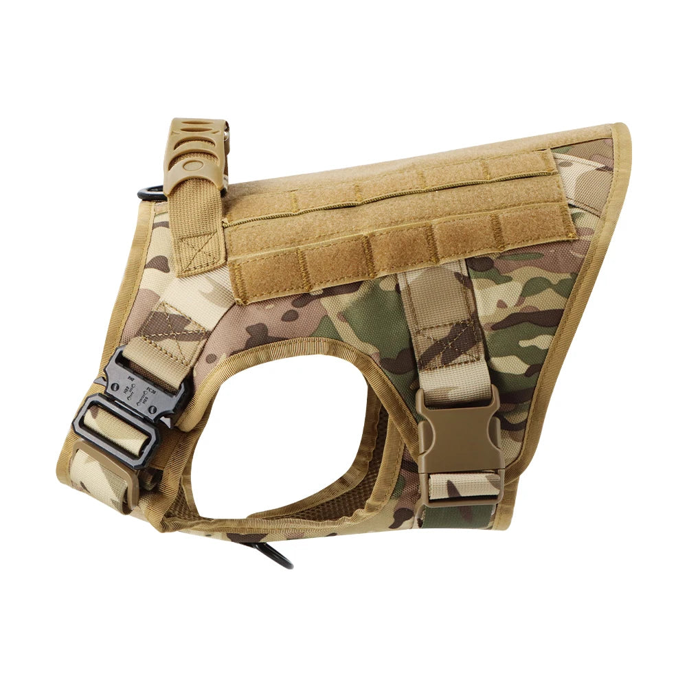 Tactical Military Dog Harness Set with Patches - view 13