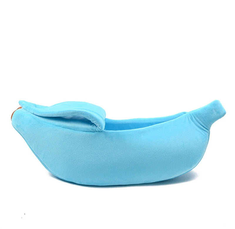 Cozy Banana-Shaped Cat Bed and Kennel - view 21