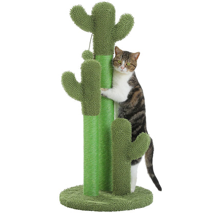Cactus Cat Tree with Condo, Hammock and Toys - view 18