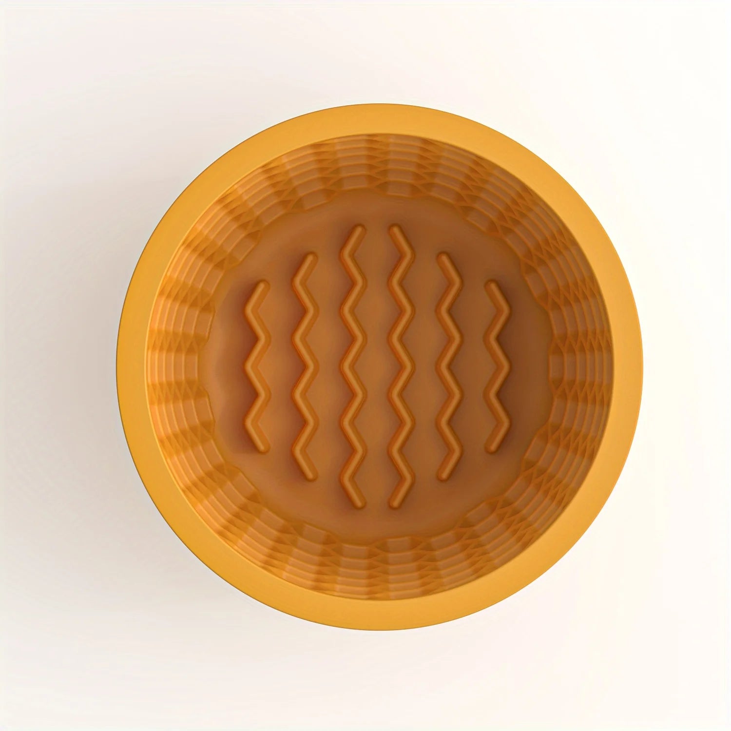 Silicone Slow Feeder Dog Bowl for Small and Medium Breeds - close-up