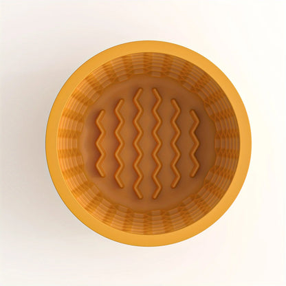 Silicone Slow Feeder Dog Bowl for Small and Medium Breeds - close-up