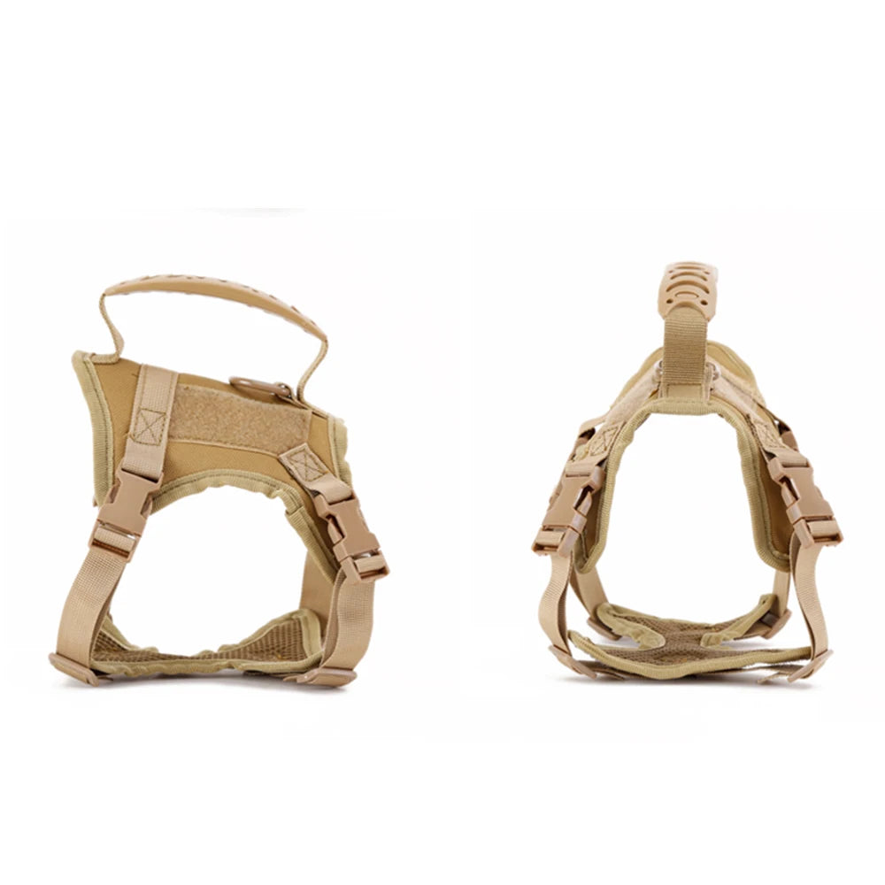 Tactical Escape-Proof Cat Harness with Control Handle - view 12