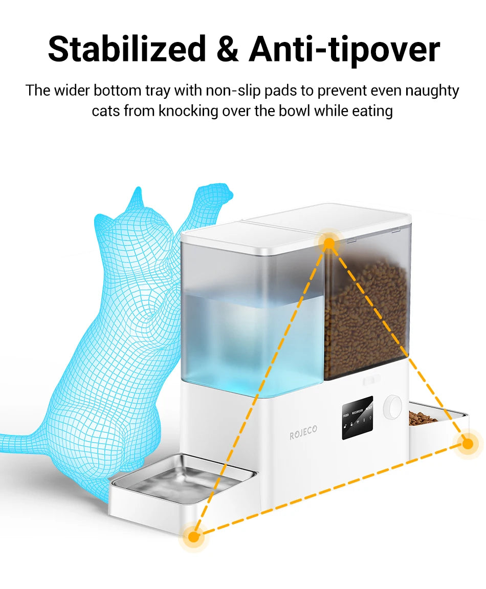WiFi Smart Pet Feeder and Water Fountain (8.5L) - view 18