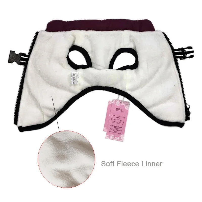 Waterproof Winter Dog Jacket with Built-in Harness - lifestyle