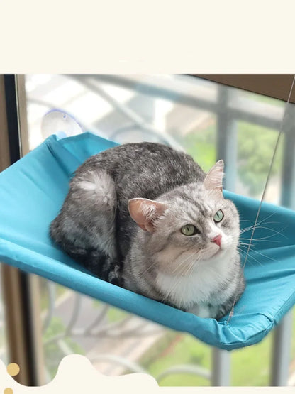 Cat Window Hammock with Suction Cups (Holds 20kg) - alternate angle