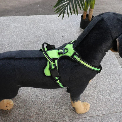 Adjustable No-Pull Reflective Dog Harness - view 13