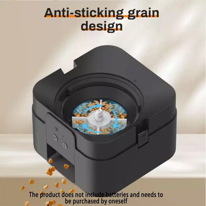 2L Programmable Auto Pet Feeder with Voice Recording - alternate angle