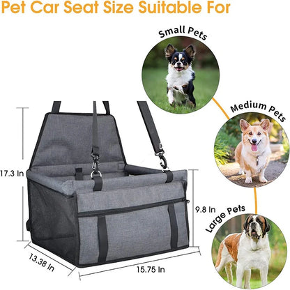 Foldable Dog Car Seat Cover and Travel Hammock - lifestyle