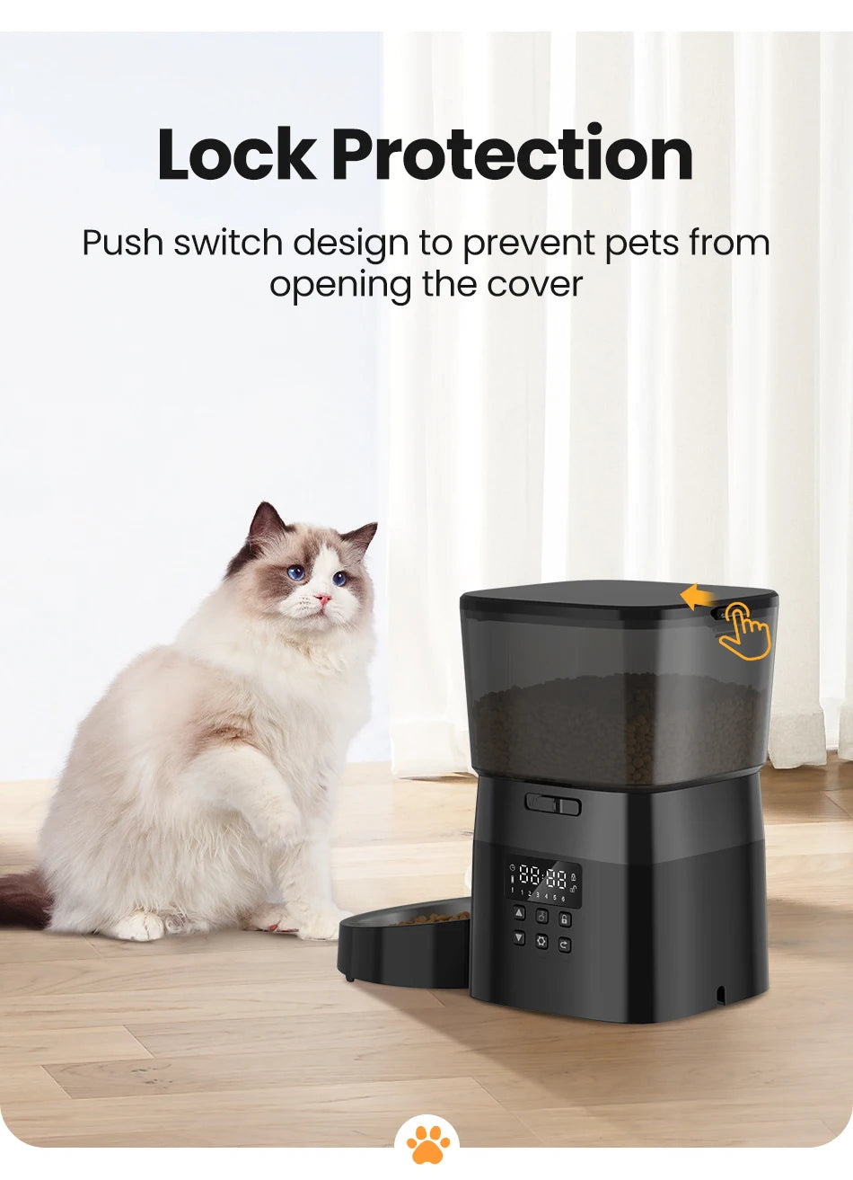 Automatic Pet Food Dispenser for Cats and Dogs - view 18
