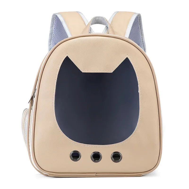 Foldable Transparent Pet Backpack for Cats and Small Dogs - view 25