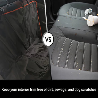 Scratchproof Oxford Dog Car Seat Cover Hammock - lifestyle