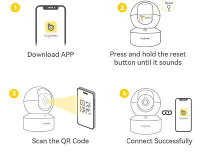 2K Pet Camera with WiFi App, 360 Pan-Tilt and 2-Way Audio - view 13