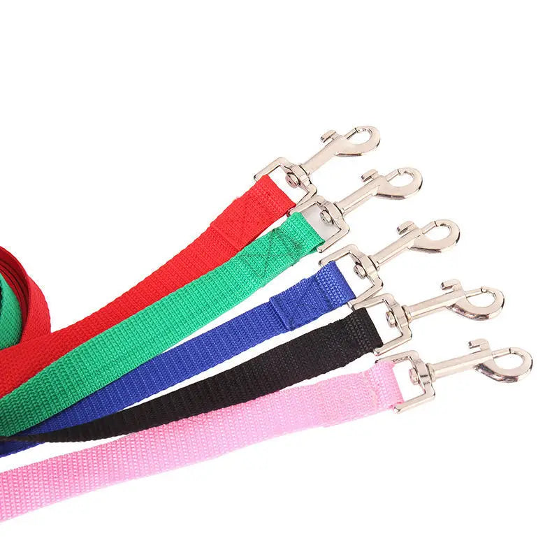 Long Nylon Dog Training Leash (4ft to 100ft) - close-up