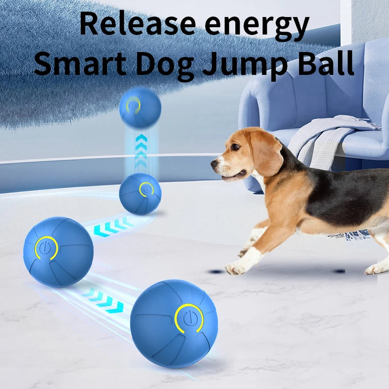 USB Rechargeable Smart Rolling Dog Ball - view 28