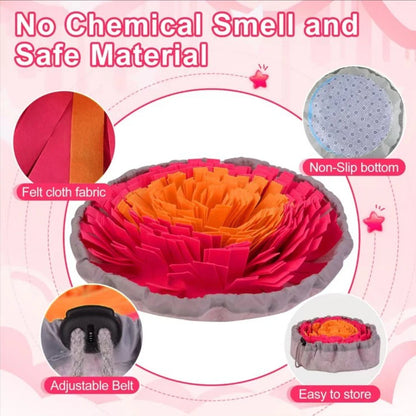 Washable Felt Snuffle Mat for Dog Slow Feeding and Training - view 16