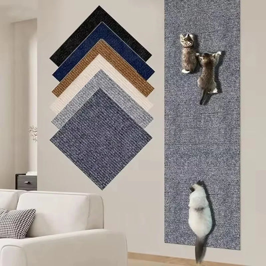 Self-Adhesive Cat Scratcher Sofa Protector - side view
