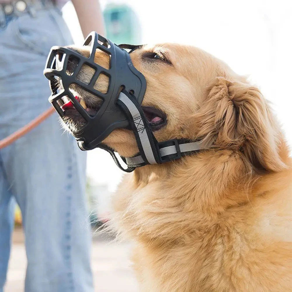 Breathable Anti-Barking Muzzle for Medium and Large Dogs - detail