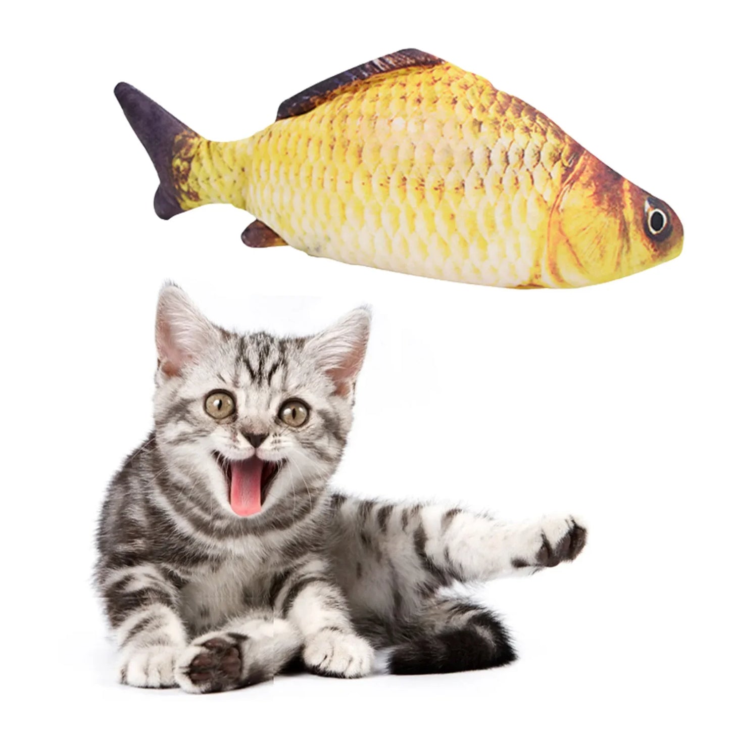 USB Rechargeable Electric Flopping Fish Cat Toy - 05