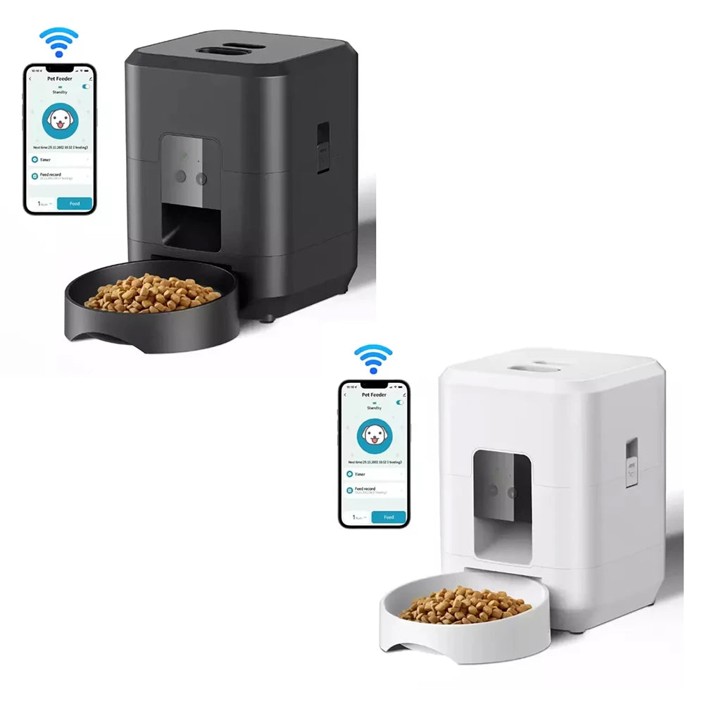 2L Programmable Auto Pet Feeder with Voice Recording