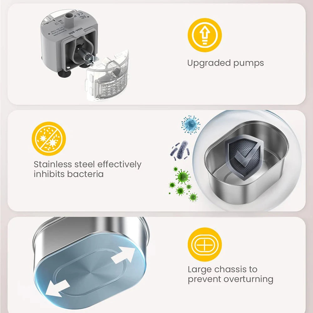 Smart Automatic Cat Water Fountain - lifestyle