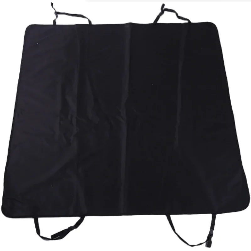 Foldable Dog Car Seat Cover and Travel Hammock - Black L