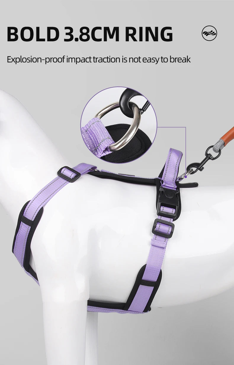 Escape-Proof Dog Harness with Control Handle - view 13