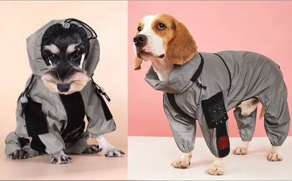 Reflective Sun-Protective Dog Raincoat Jumpsuit - view 11