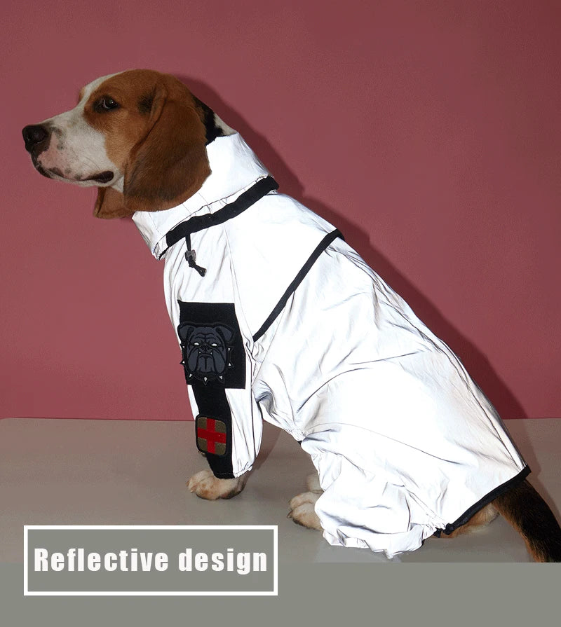 Reflective Sun-Protective Dog Raincoat Jumpsuit - view 18