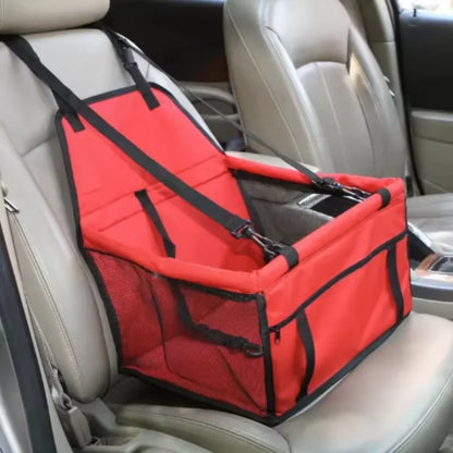 Foldable Dog Car Seat Cover and Travel Hammock - close-up