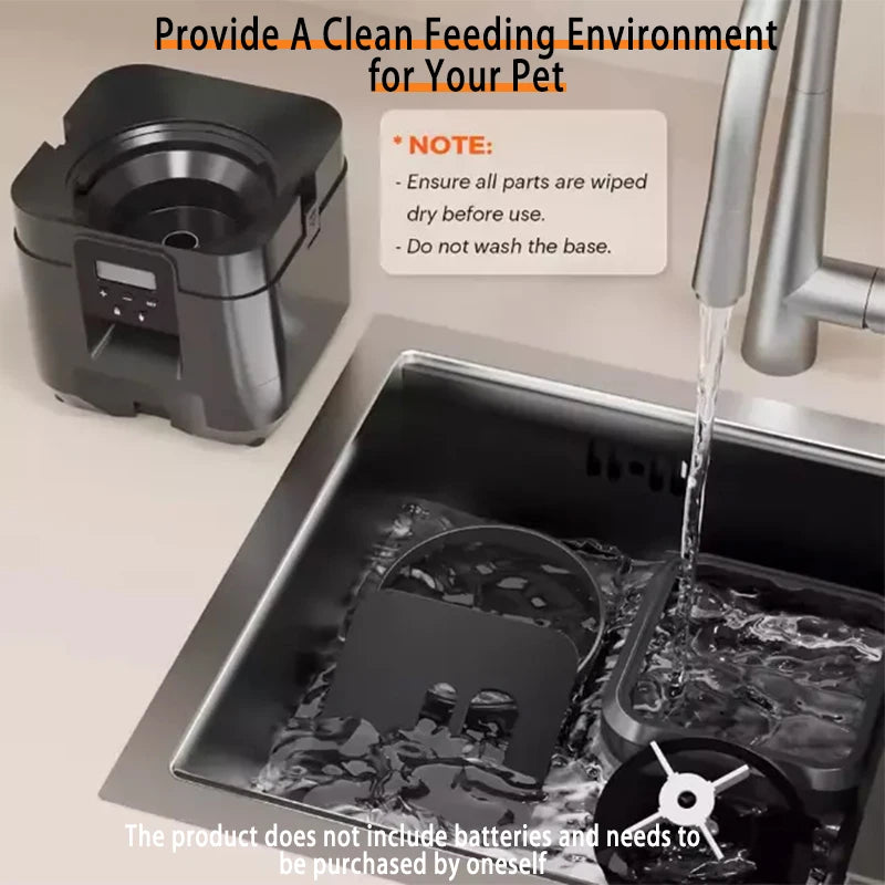 2L Programmable Auto Pet Feeder with Voice Recording - detail
