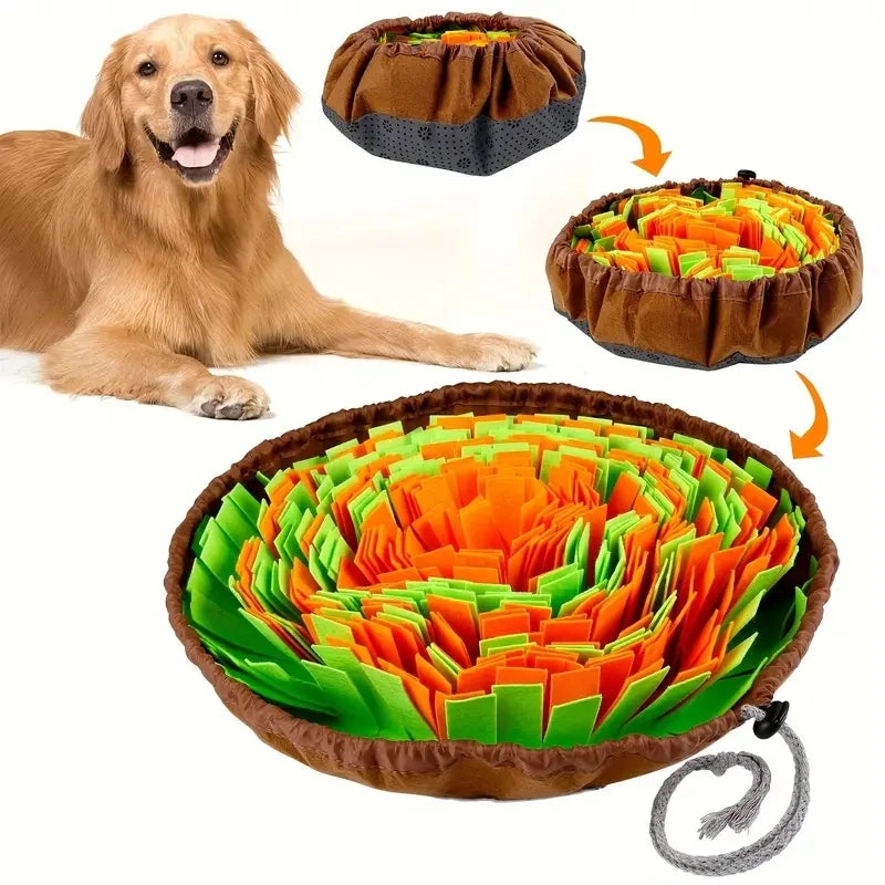 Washable Felt Snuffle Mat for Dog Slow Feeding and Training - Chenglv