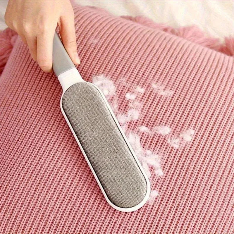 Reusable Double-Sided Pet Hair Remover Brush - feature view