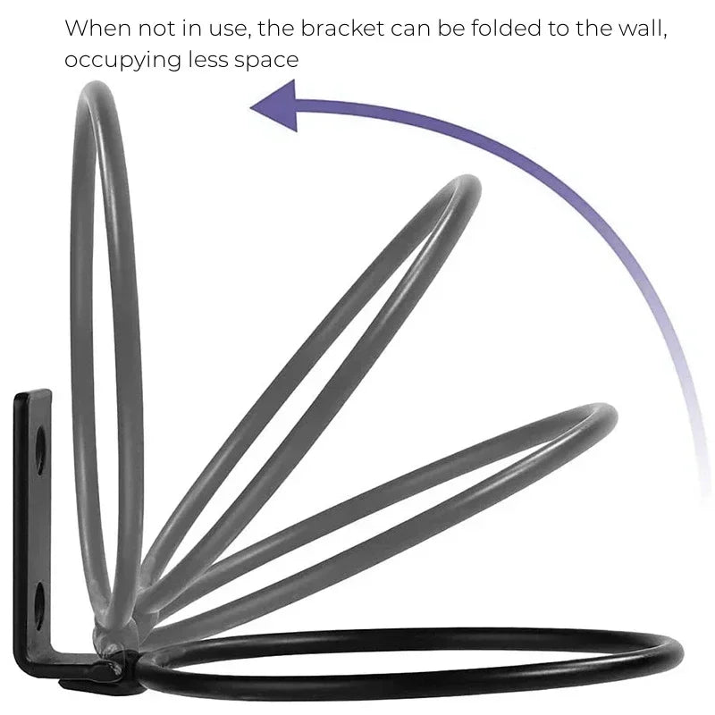 Wall-Mounted Elevated Pet Bowl with Stainless Steel Insert - in use