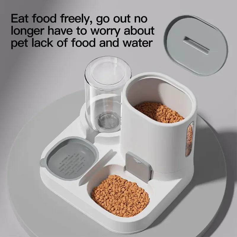 Spill-Proof Gravity Cat Water Dispenser and Feeder - view 12