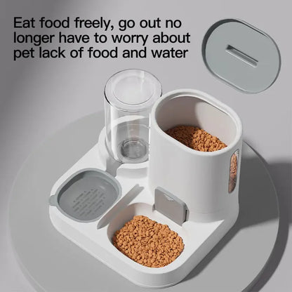 Spill-Proof Gravity Cat Water Dispenser and Feeder - view 12