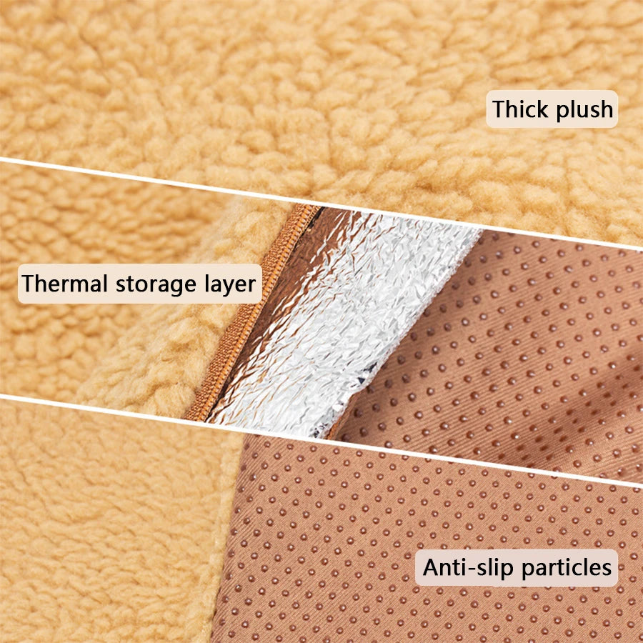 Self-Heating Pet Mat for Cats and Small Dogs - feature view