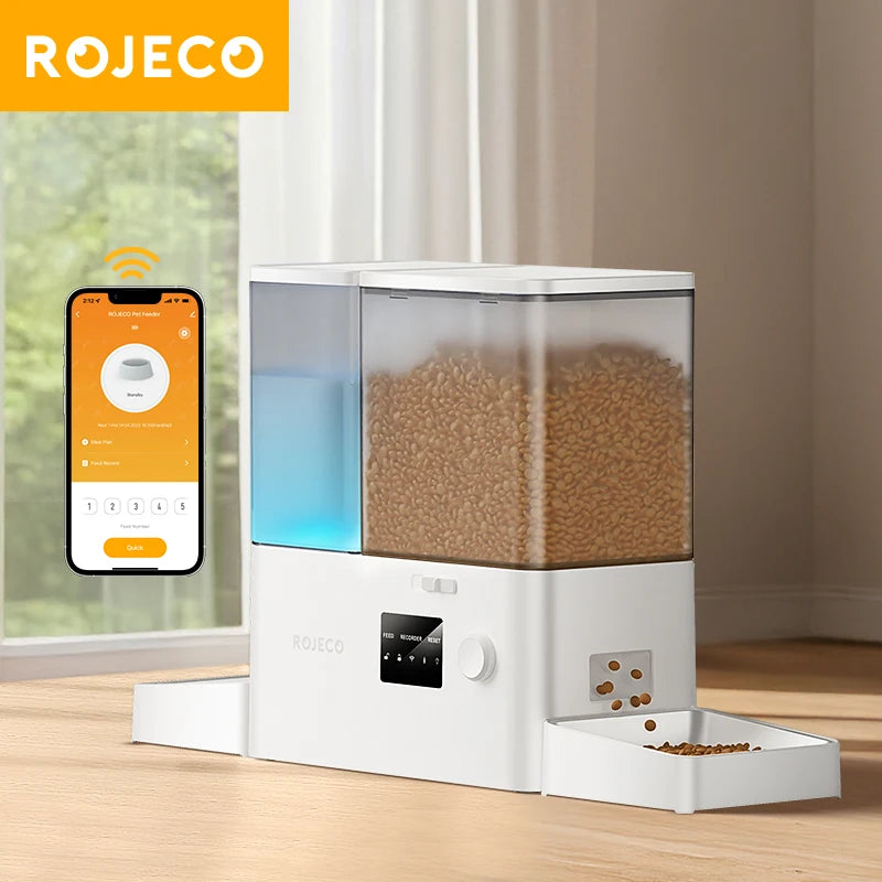 WiFi Smart Pet Feeder and Water Fountain (8.5L)
