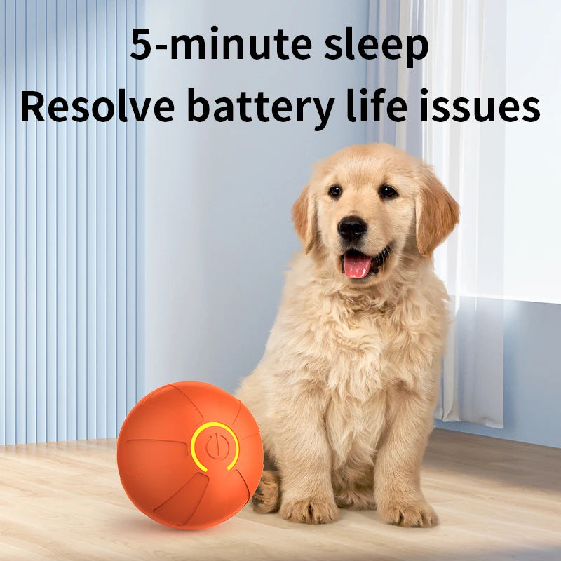 USB Rechargeable Smart Rolling Dog Ball - view 32