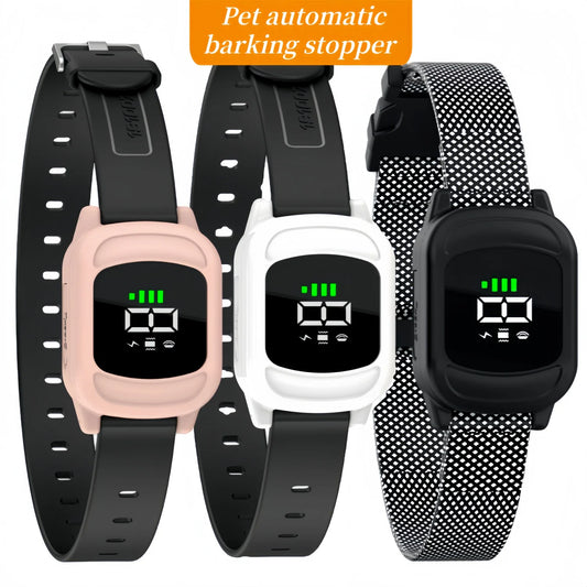 Waterproof Auto Anti-Barking Dog Collar (USB-C Rechargeable)