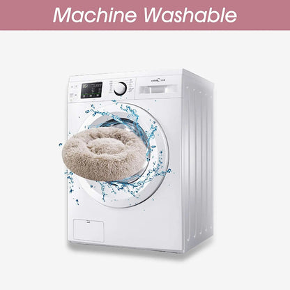 Warm Plush Cat and Dog Sleeping Nest - lifestyle