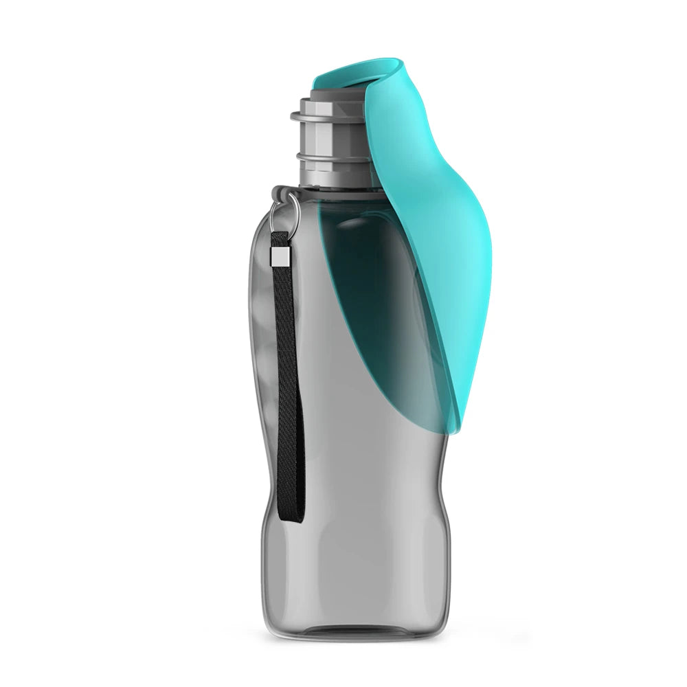 800ml Portable Dog Water Bottle for Travel - green / 800ml