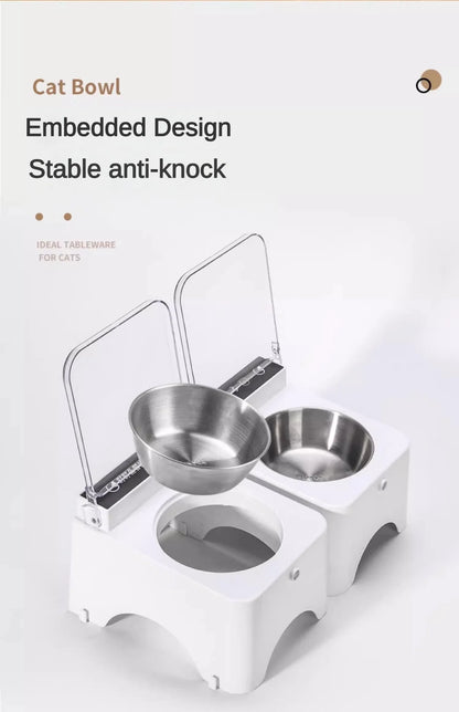 Smart Cat Food Bowl with Infrared Sensor Auto-Open Lid - view 16