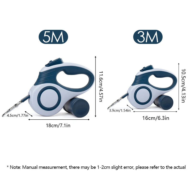 Automatic Retractable Leash for Small Dogs and Cats - from above