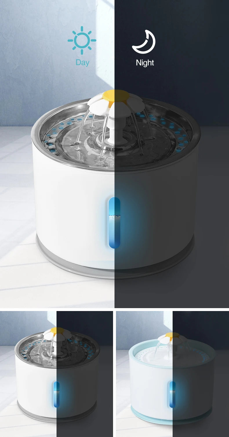 Automatic Stainless Steel Pet Water Fountain - view 11