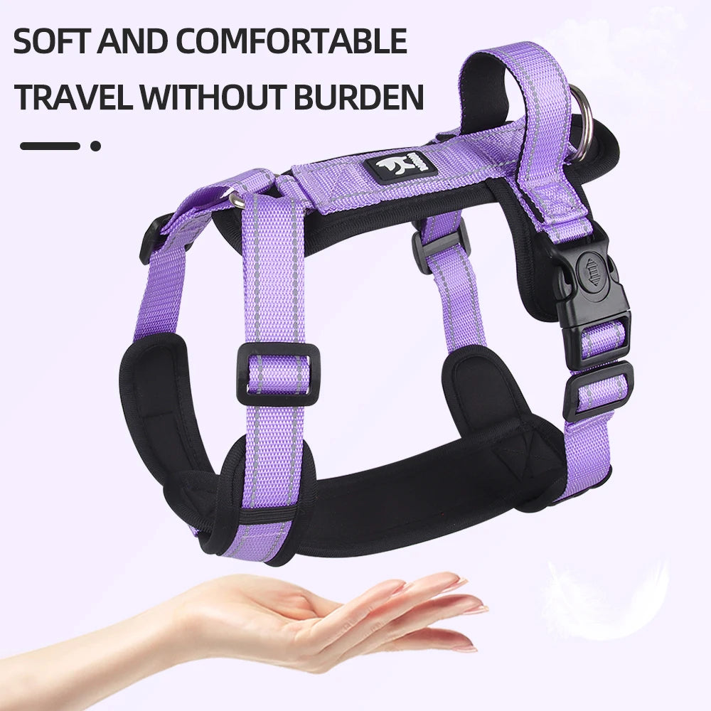 Escape-Proof Dog Harness with Control Handle
